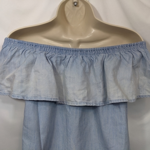 Soft Joie NWT Vilma Flounced Off Shoulder Top Sz XXS - Picture 7 of 8